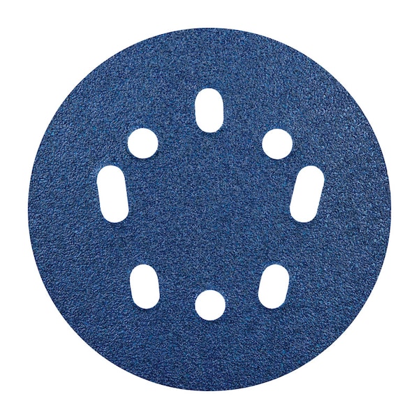 Norton Abrasives Norton ProSand 5 in. Zirconia Alumina Hook and Loop Sanding Disc 60 Grit Coarse 50 pk 7660768329 - main